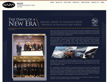 Tablet Screenshot of nam.com.my